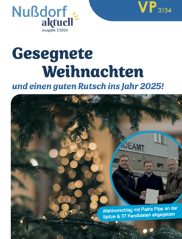 Nußdorf aktuell - Dezember-Aussendung